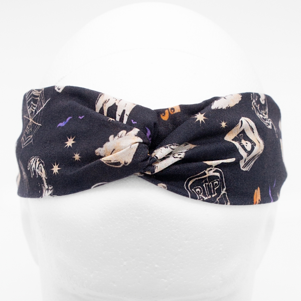 Wicked - Halloween Knotted Cloth Headband for Mask